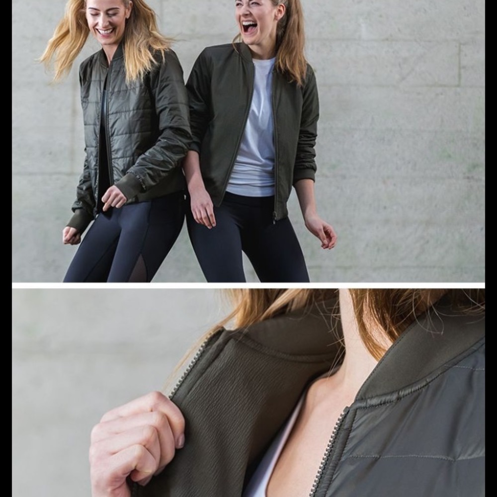 Reversible bomber jacket size 4 - Picture 7 of 8